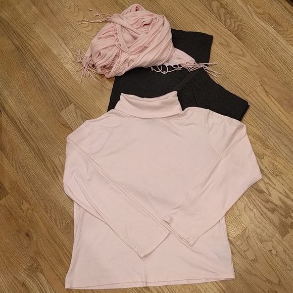 Ralph Lauren Tops - Ralph Lauren, Top, Turtleneck, Pink